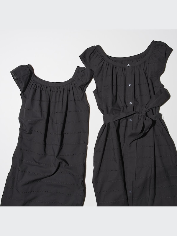 Embroidery Dress Short Sleeve