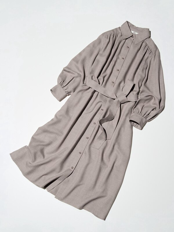UNIQLO : C Belted Shirt Dress