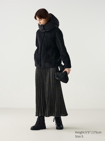 PLEATED LONG SKIRT