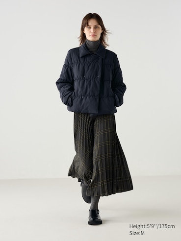 PLEATED LONG SKIRT