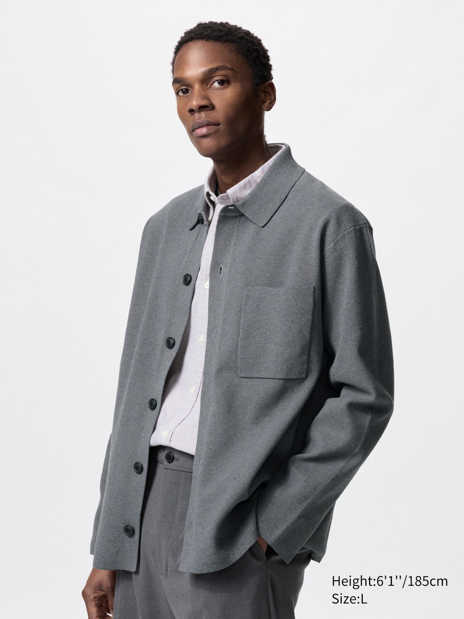 Unisex Milano Ribbed Shirt Collar Cardigan | UNIQLO AU