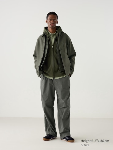 WIDE PARACHUTE PANTS