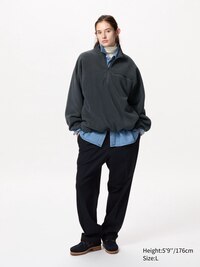 Sudadera polar (media cremallera)
