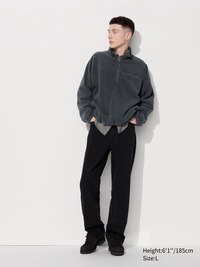 Sudadera polar (media cremallera)