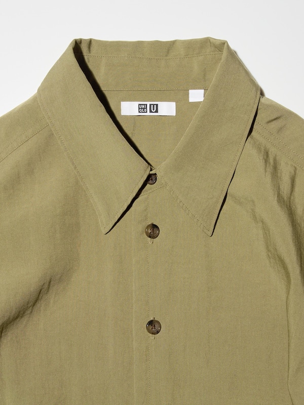 Uniqlo U Drape Relaxed Shirt Long Sleeve