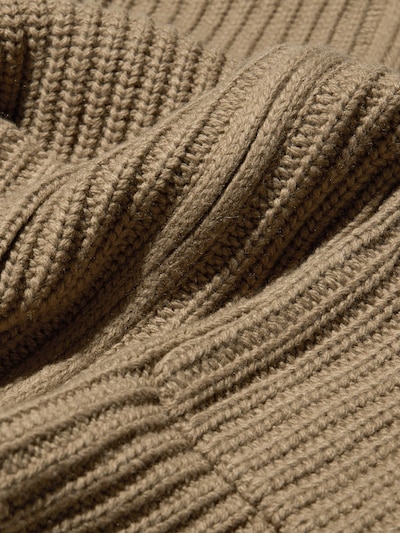 Lambswool Blend Zip-Up Jacket