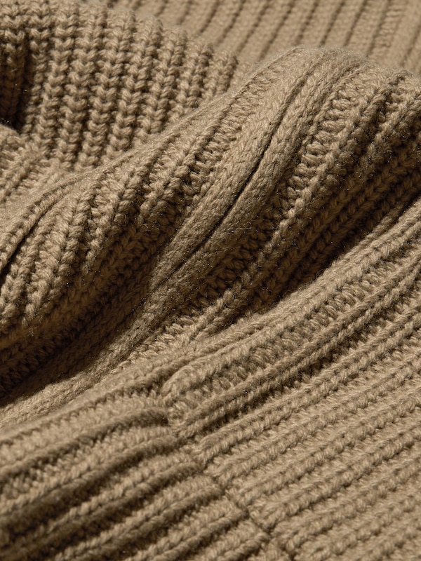 Uniqlo U Lambswool Blend Zip Up Jacket