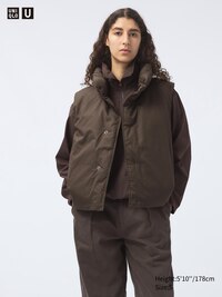 Uniqlo U PUFFTECH Non-Quilted Vest