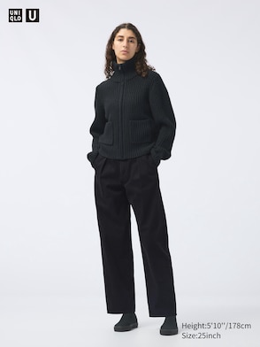 Uniqlo U Pleated Denim Pants