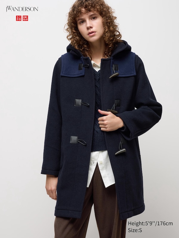 JW ANDERSON Wool Blend Duffle Coat