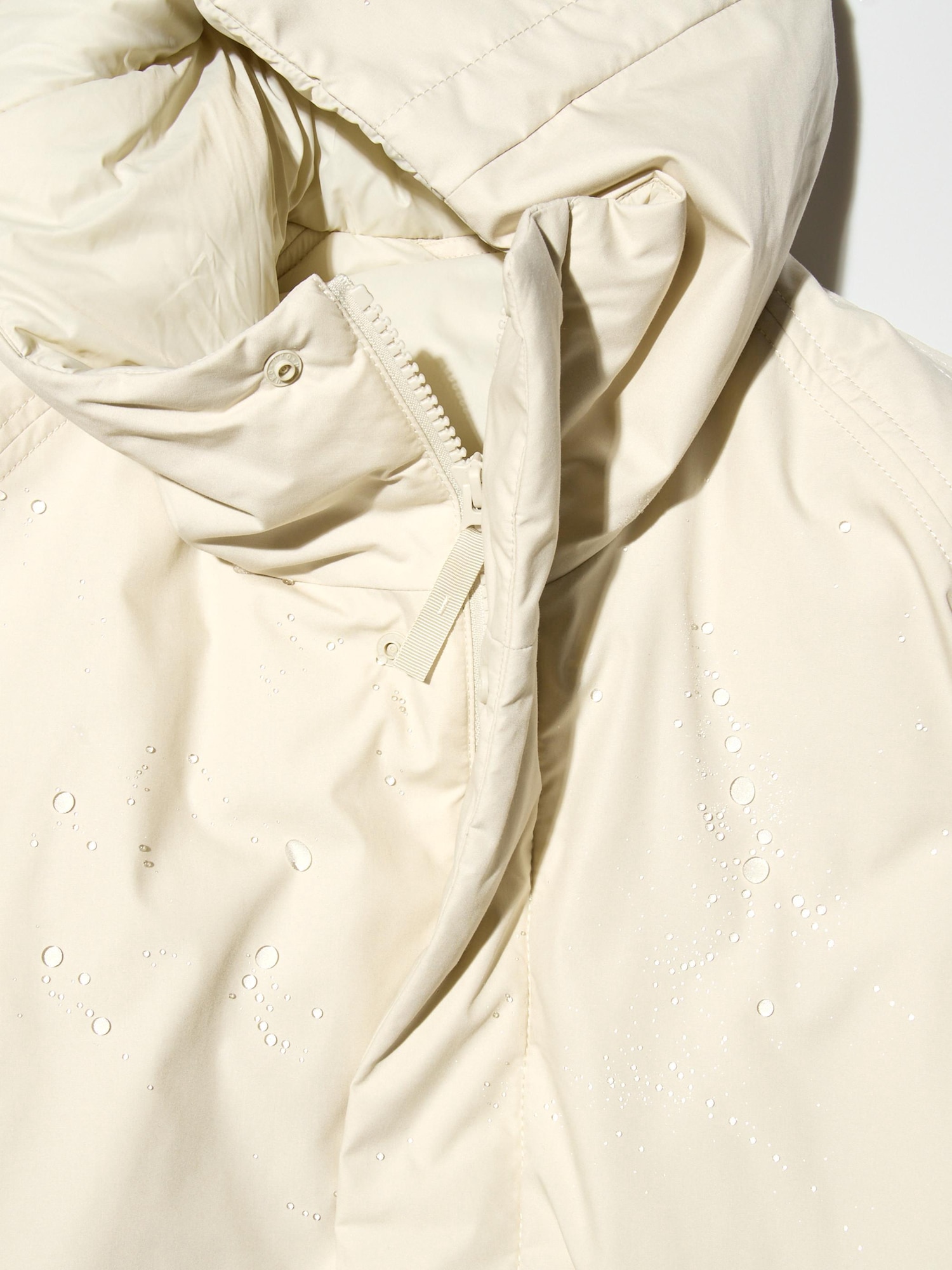 UNIQLO U パフテックボリュームパーカ XS 30 NATURAL