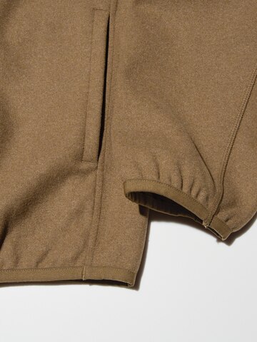 BRUSHED JERSEY ZIP UP BLOUSON
