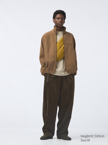BRUSHED JERSEY ZIP UP BLOUSON
