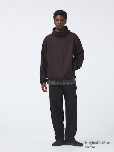 Brushed Jersey Pullover Hoodie
