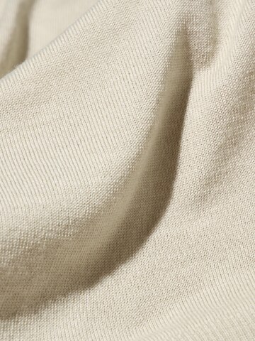 MERINO BLEND MOCK NECK SWEATER