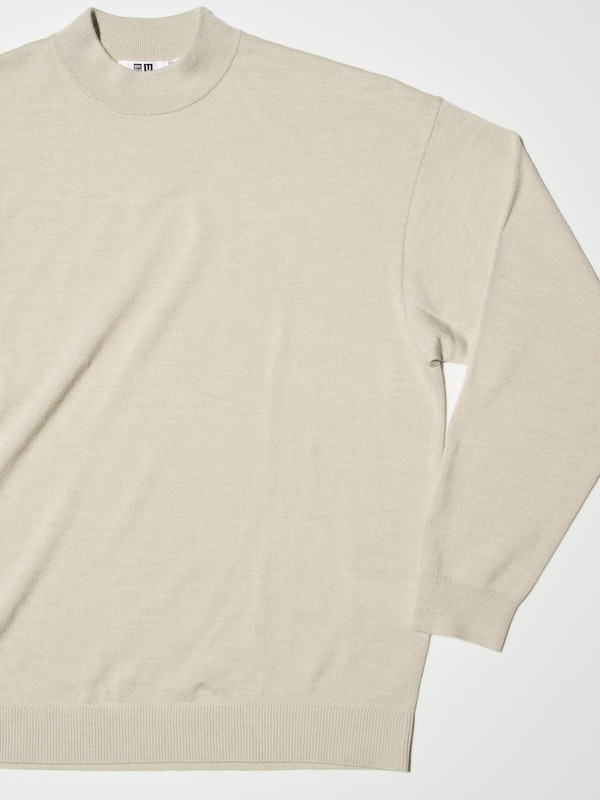 Uniqlo U Merino Blend Mock Neck Sweater