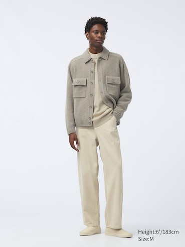 LAMBSWOOL KNITTED JACKET