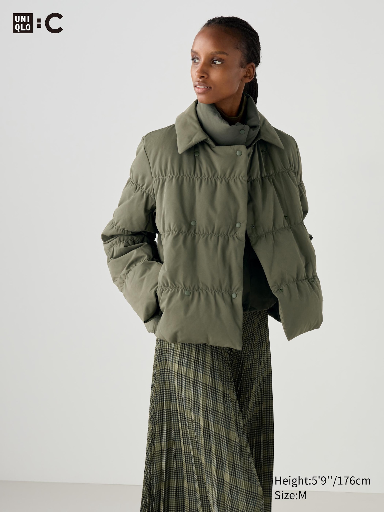 WOMEN'S UNIQLO : C DOWN SHORT JACKET | UNIQLO AU