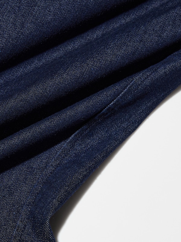 KIDS Pleated Wide Pants Denim