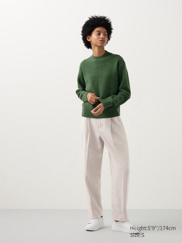 COMPTOIR DES COTONNIERS 100% Lambswool Crew Neck Sweater