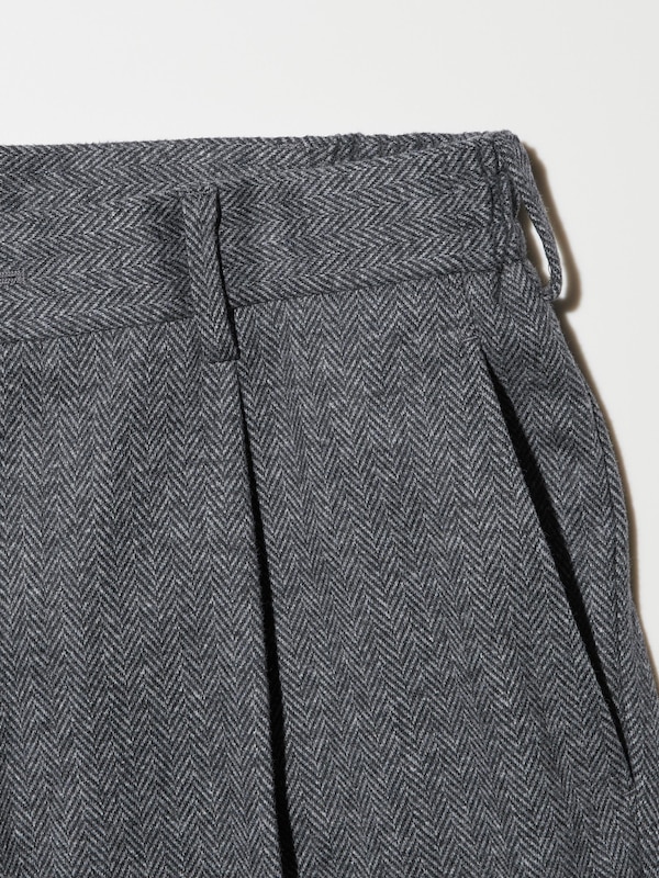 Pleated Wide Pants