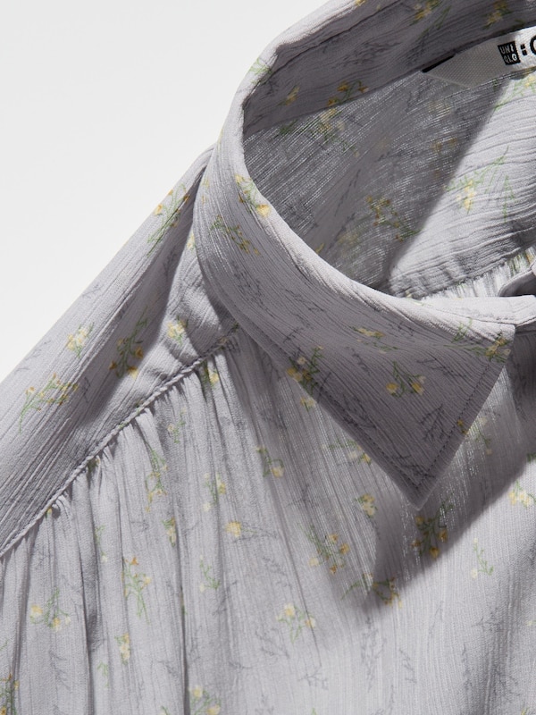 UNIQLO : C Printed Sheer Blouse