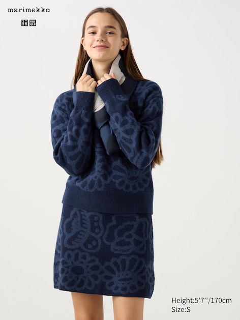 Marimekko 100% Lambswool Mini Skirt