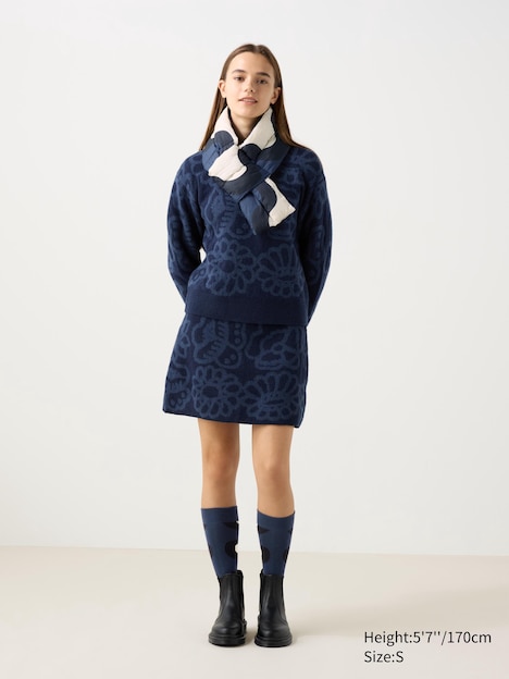 Marimekko 100% Lambswool Mini Skirt