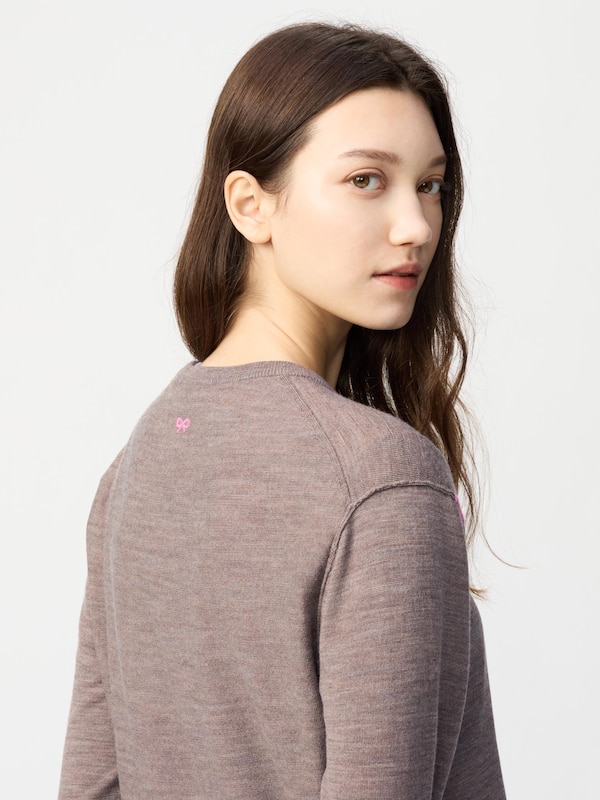 ANYA HINDMARCH 100% Merino Crew Neck Sweater