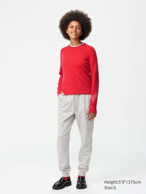 ANYA HINDMARCH 100% Cashmere Crew Neck Sweater