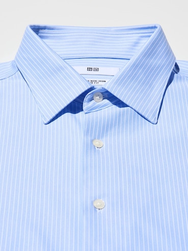 Super Non Iron Jersey Slim Fit Shirt Long Sleeve (Regular Collar)