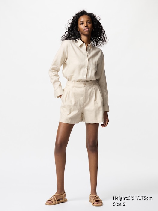 Linen Cotton Shorts