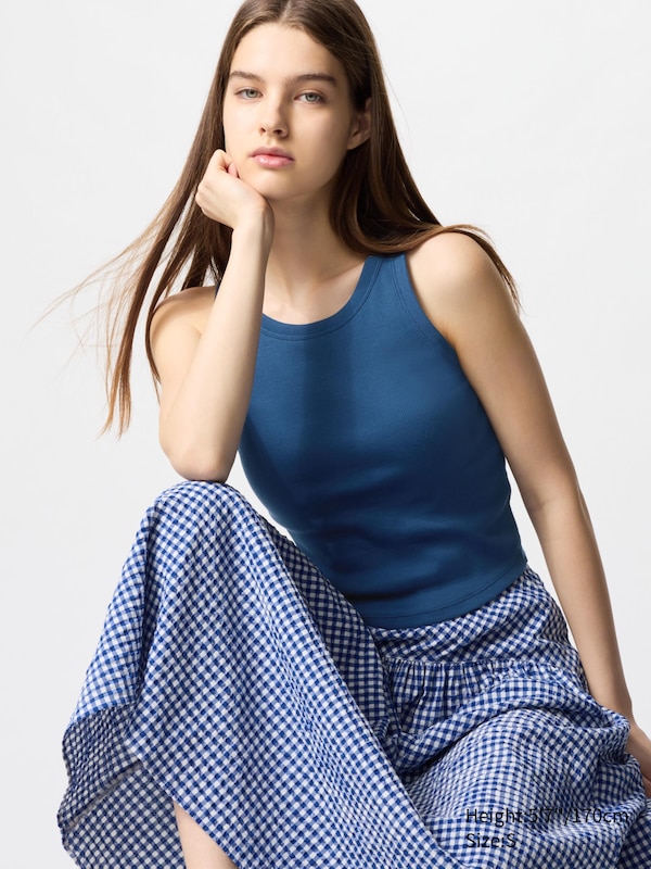 Ribbed Cropped BRA TOP