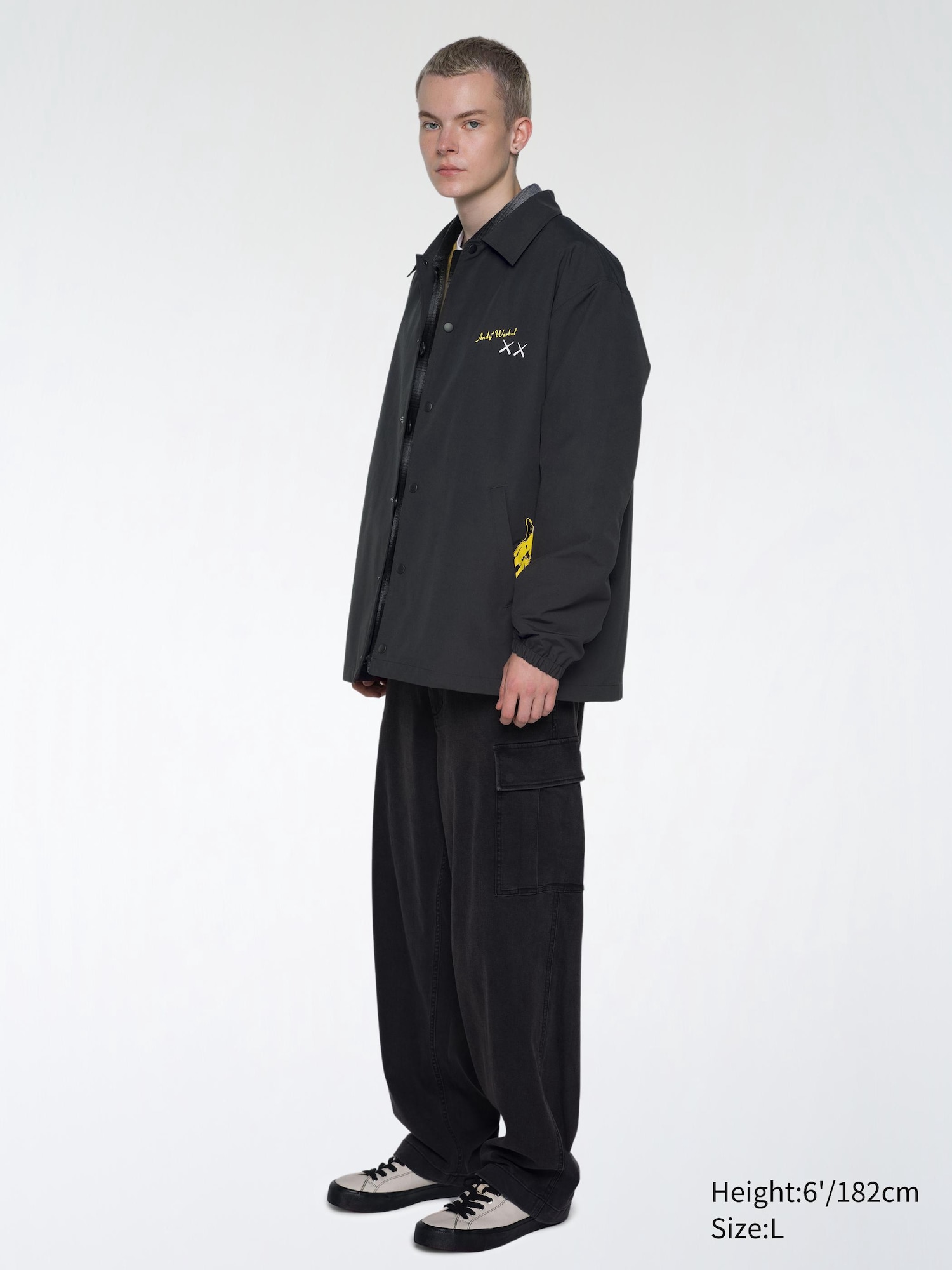 MEN'S KAWS + WARHOL COACH JACKET | UNIQLO AU