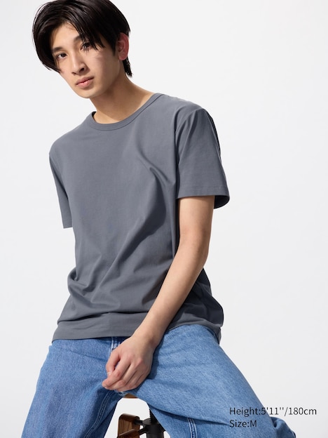 AIRism Cotton Crew Neck T Short Sleeve