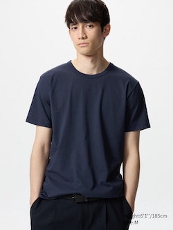 AIRism Cotton Crew Neck T-Shirt