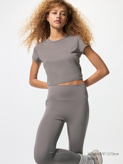 AIRism Soft Cropped T-Shirt