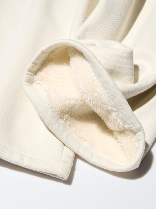 GIRLS Pile Lined Sweat Wide Pants