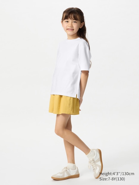 KIDS AIRism Cotton Crew Neck T-Shirt