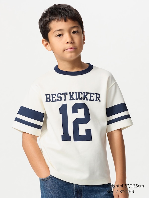 KIDS AIRism Cotton Graphic T-Shirt