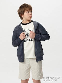KIDS AIRism UV Protection Full Zip Hoodie