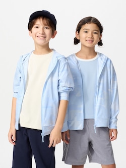 KIDS AIRism UV Protection Full Zip Hoodie