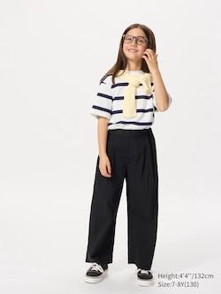 GIRLS Pleated Wide Pants