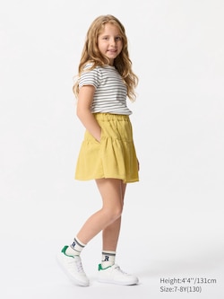 GIRLS Tiered Mini Skort