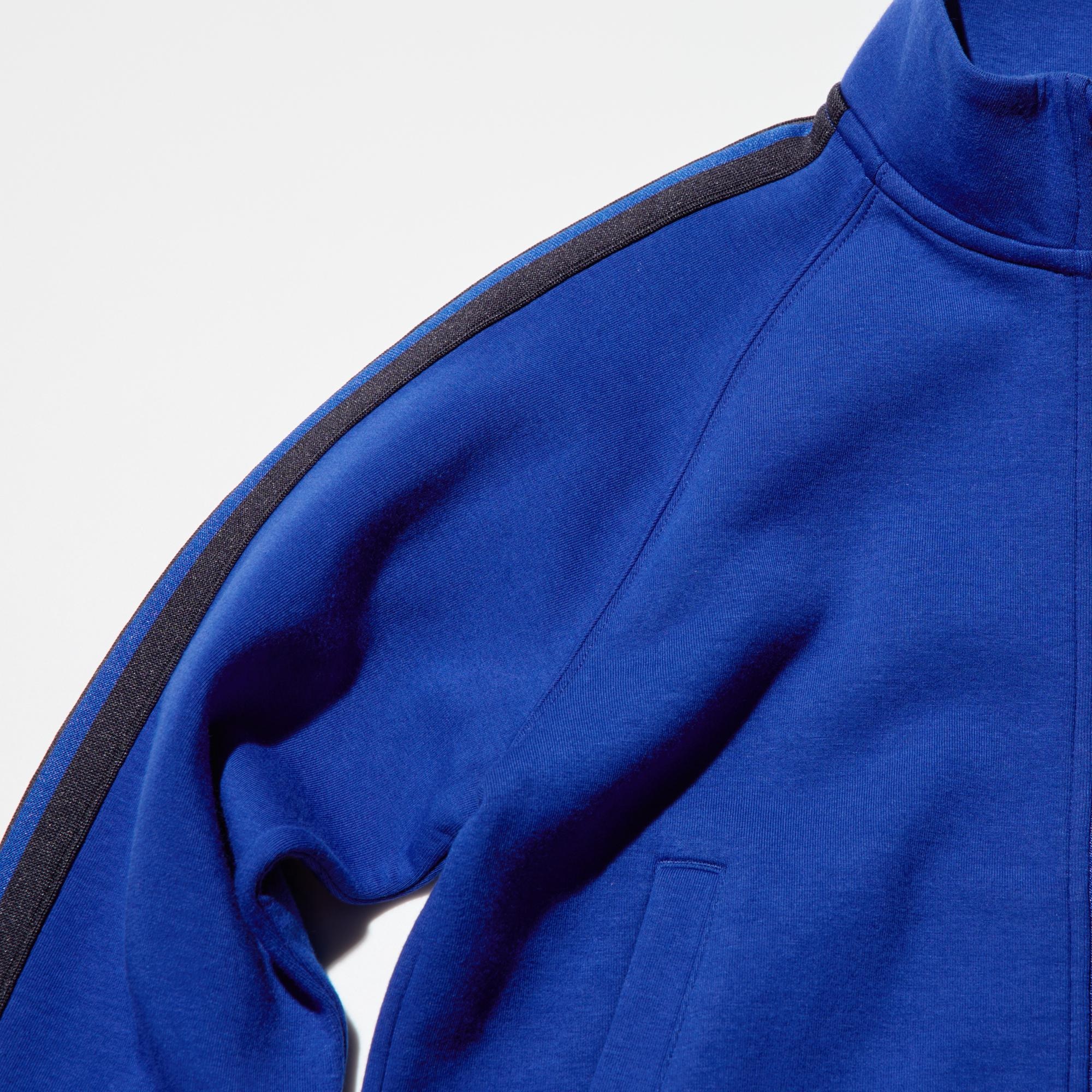 Uniqlo Blue Dry Sweat Full Zip Jacket 8-9Y