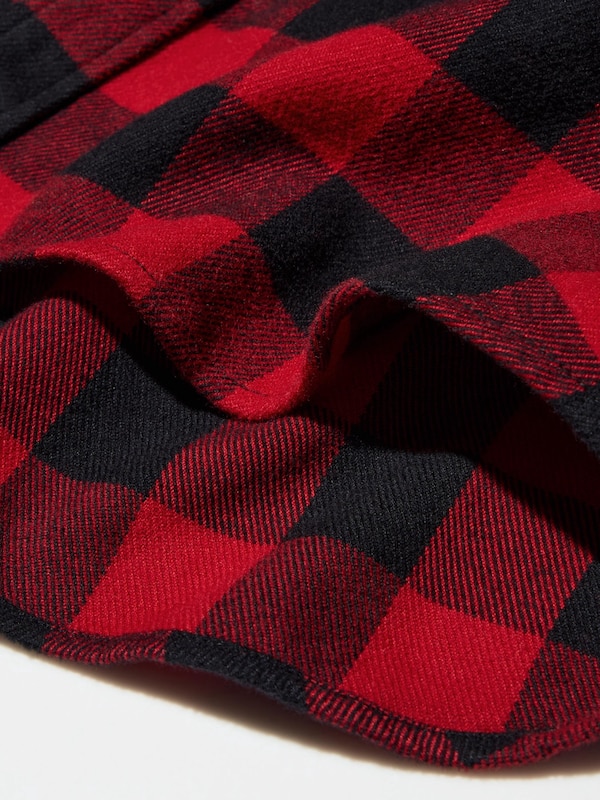 KIDS Flannel Checked Shirt Long Sleeve