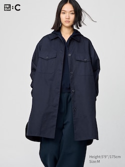 UNIQLO : C Oversized Shirt Coat