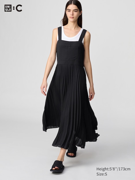 UNIQLO : C Pleated Strap Dress