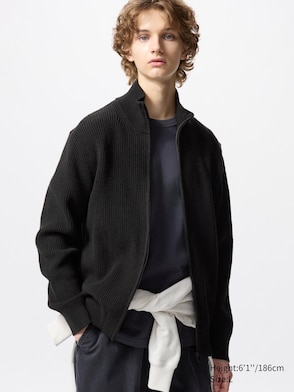 100% Merino Half-Zip Sweater
