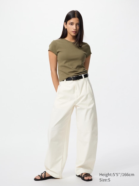 Jersey Barrel Leg Pants